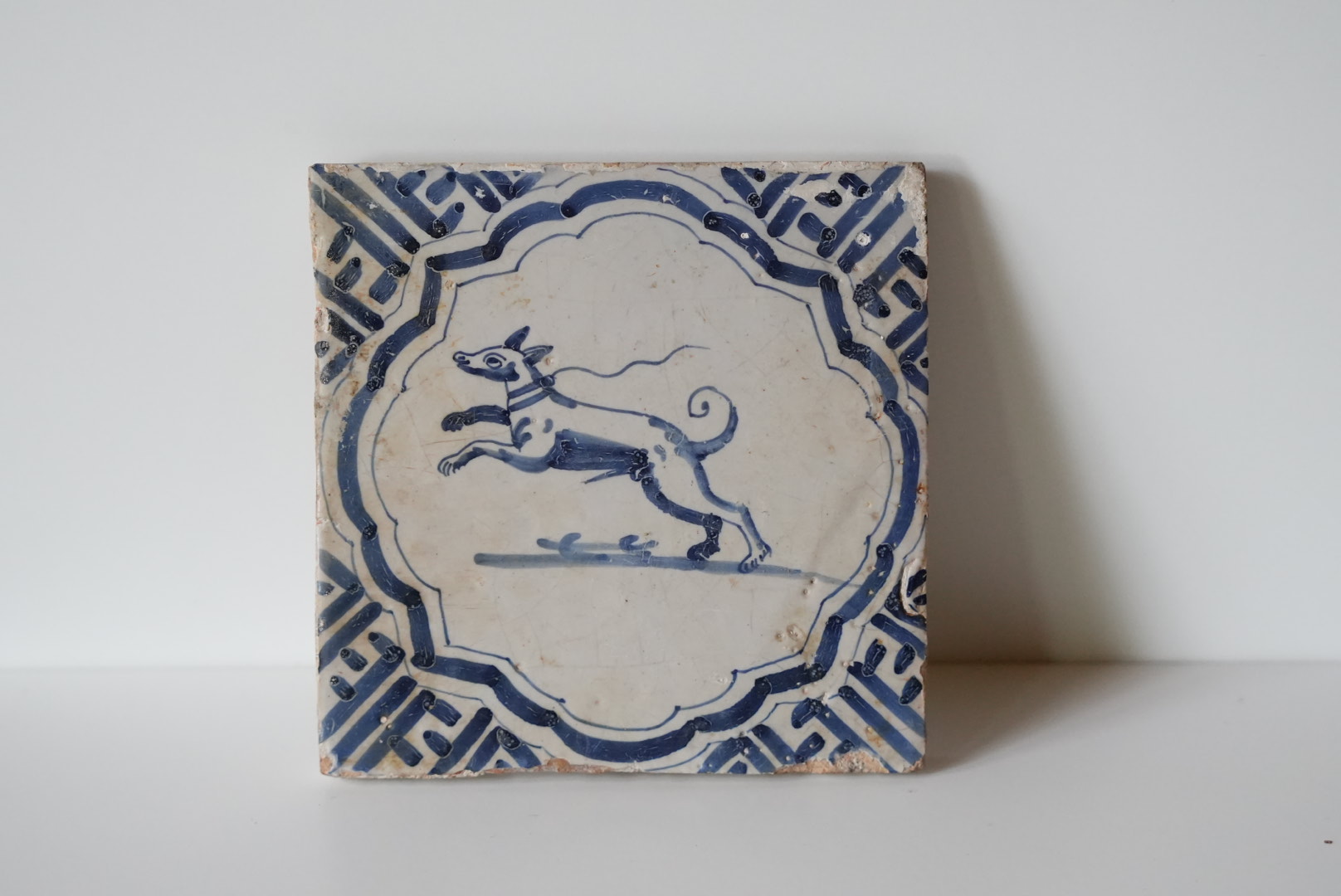 17世紀デルフト  タイル